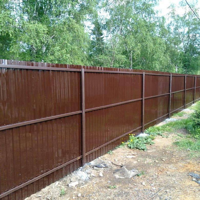 Профлист пэт (пластик), 3м, толщиной 1мм